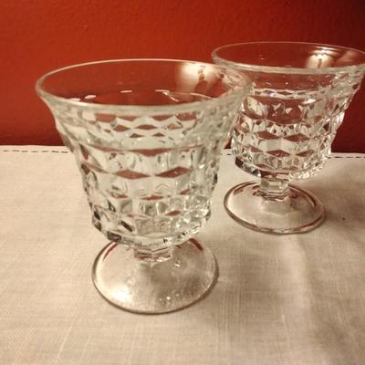 Footed Fruit Cocktail American Glass by FOSTORIA