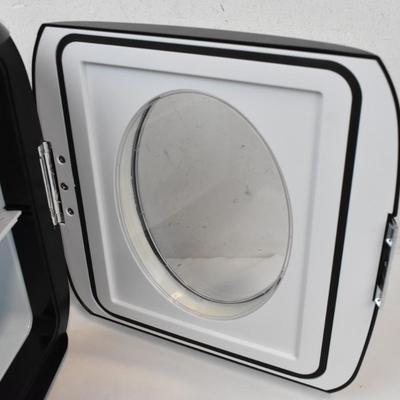 Frididaire Portable Retro 12-Can Mini Cooler, EFMIS462, Black No Power Cord