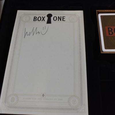 Box One - A Game for One Created by One, Niel Patrick Harris, Theory 2