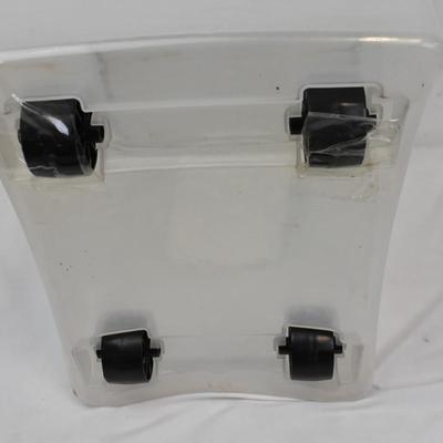 Van Ness 25 lb Dog Food Storage Container on Wheels, Used