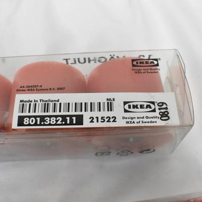 24 Red IKEA Vaghult 5 Hour lasting, 2 Inches and 2 Diameter