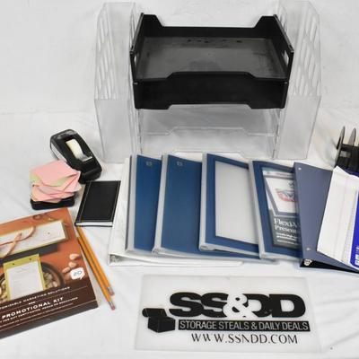 Office Supplies, Paper Organizers, Presentation Folders, Sticky Notes