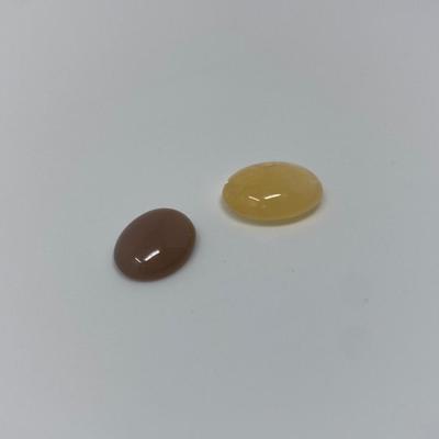 Brown and Golden Tone Moonstones
