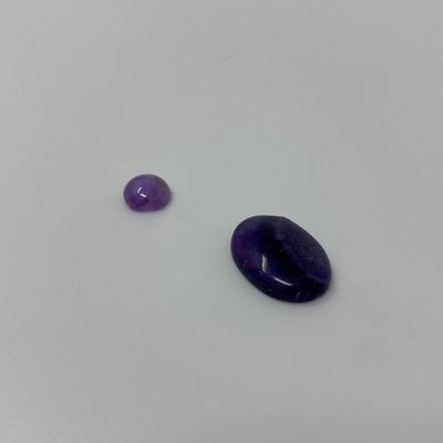 Pair of Amethyst Stones