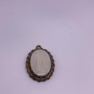 Pair of Cameo Pendants