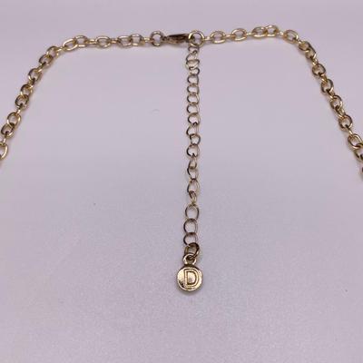 Vintage Drop Pendant Floral Necklace