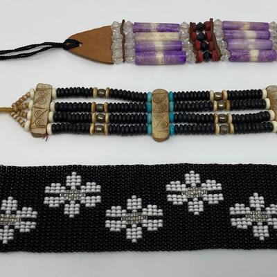The Micro-Bead and Tube Bead Bracelet Lot