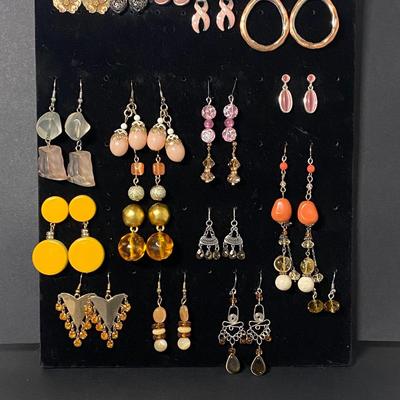 Vintage Drop/Dangle Earring Lot
