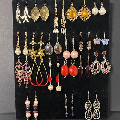 Vintage Drop/Dangle Earring Lot