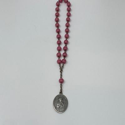 The Rosary Necklace and Bracelet Lot