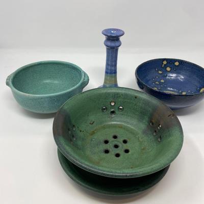 Collection of Signed Studio Pottery 