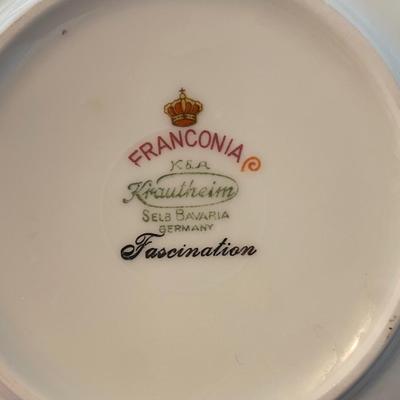 Set of Franconia Krautheim Selb Bavaria Germany in Fascination Pattern
