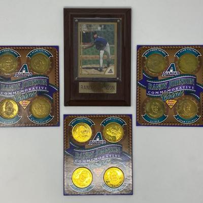Collection of Arizona Diamondbacks Randy Johnson Memorability