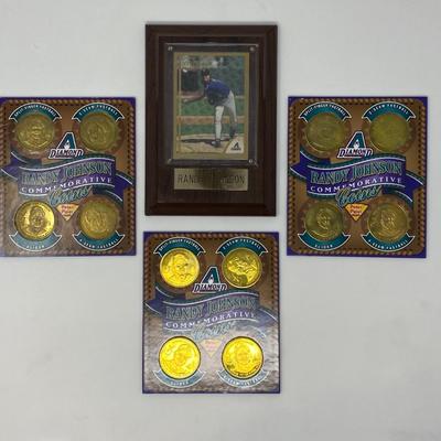 Collection of Arizona Diamondbacks Randy Johnson Memorability