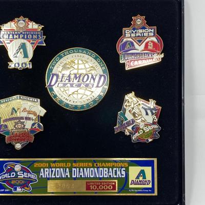 2001 World Series Champions Arizona Diamondbacks Limited Edition 5,864 of 10,000