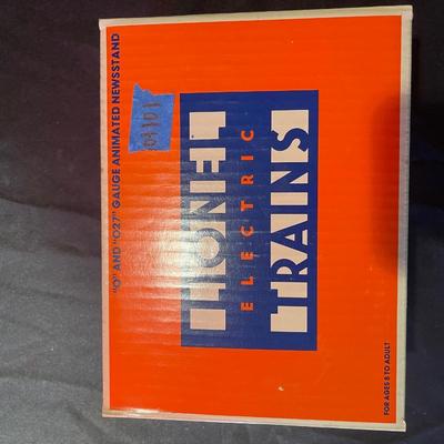 Lionel electronic trains "0" and "027" Gauge animated newstand