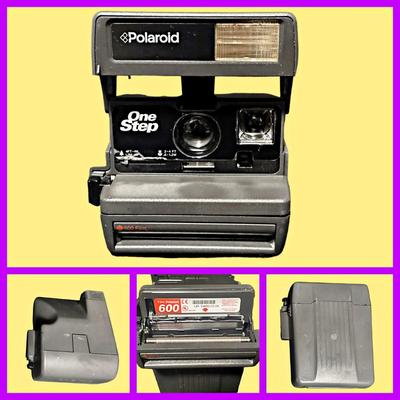 2 Vintage Polaroid Cameras