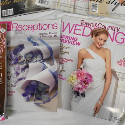15 Bridal/Wedding Magazines, inside, YWD, Weddings In Style
