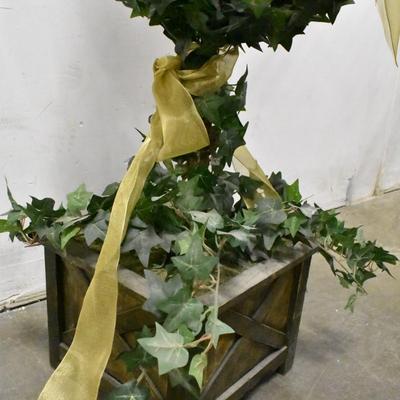 Faux Green Tree Decor, 60 Inches Tall