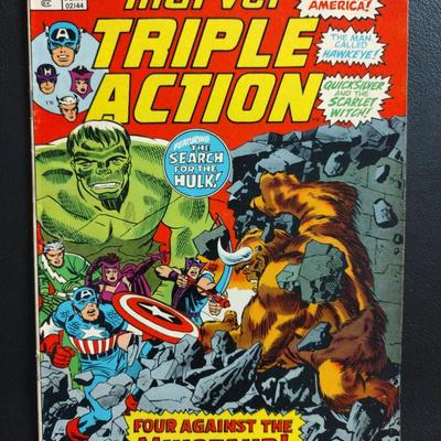Marvel Triple Action and The Invincible Iron Man Comics