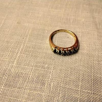 Mesmerizing Vintage 14 kyg Blue Sapphire Ring Sz. 6.50