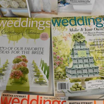 14 Bridal Magazines, Martha Stewart Weddings