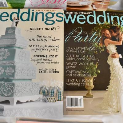 14 Bridal Magazines, Martha Stewart Weddings