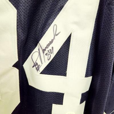 AUTHENTIC JSA CERTIFIED JAY NOVACEK #84 SIGNED JERSEY