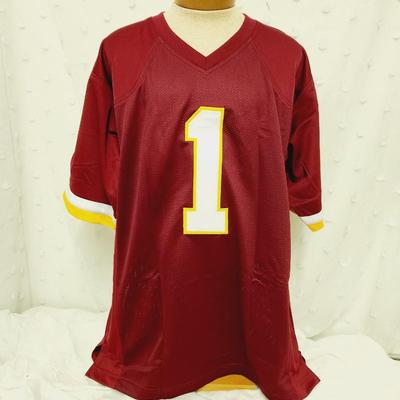 BECKETT CERTIFICATED COACH GRUDEN #1 SIGNED BUCHANEERS FOOTBALL JERSEY