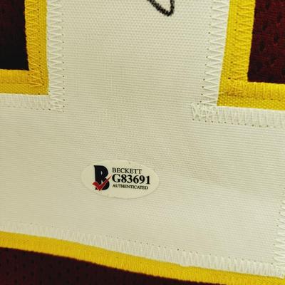 BECKETT CERTIFICATED COACH GRUDEN #1 SIGNED BUCHANEERS FOOTBALL JERSEY