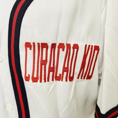 JSA AUTHENTICATED #25 ANDRUW JONES "CURACAO KID" ATLANTA BRAVES SIGNED JERSEY