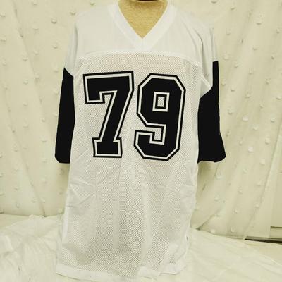 TRISTAR AUTHENTICATED #79 TRISTEN HILL SIGNED DALLAS COWBOYS FOOTBALL JERSEY