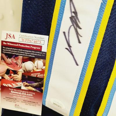 JSA AUTHENTICATED #13 KEENAN ALLEN SIGNED PRO STYLE JERSEY