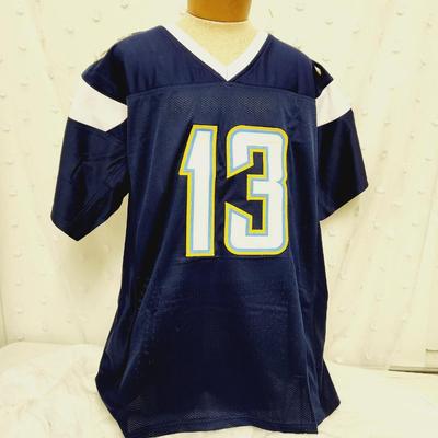 JSA AUTHENTICATED #13 KEENAN ALLEN SIGNED PRO STYLE JERSEY