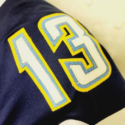 JSA AUTHENTICATED #13 KEENAN ALLEN SIGNED PRO STYLE JERSEY