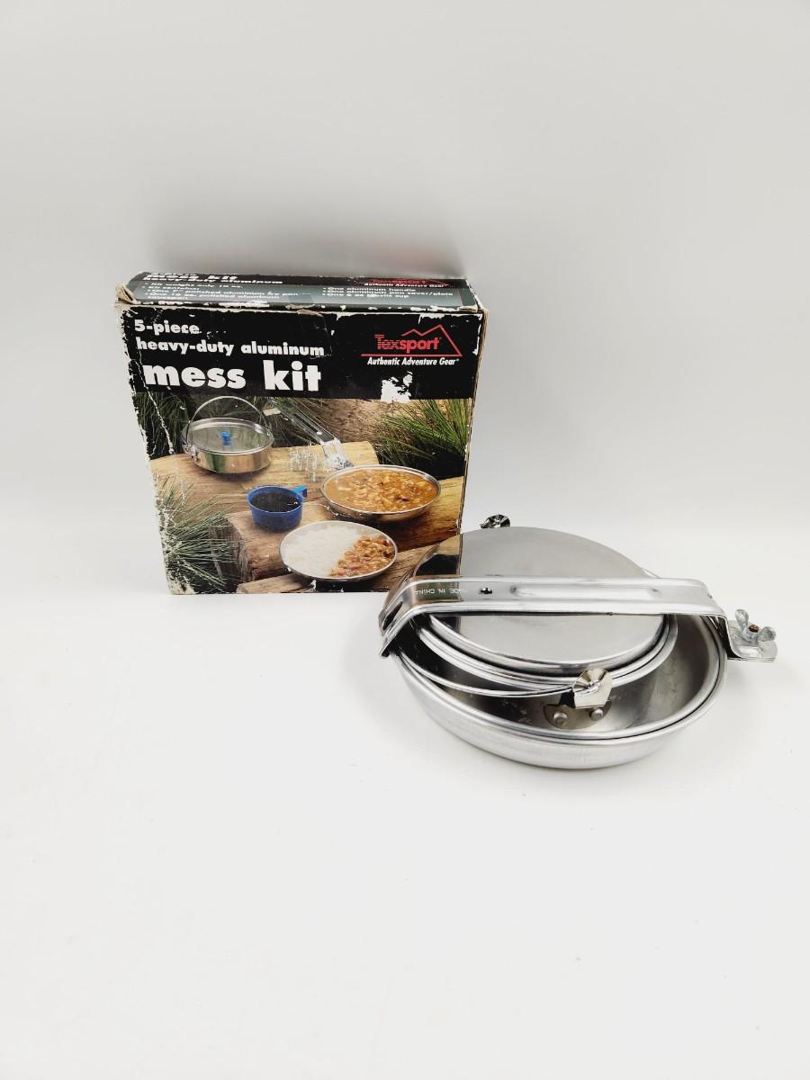 NEW IN ROUGH BOX 5 PC MESS KIT | EstateSales.org