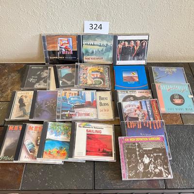 Lot of Vintage Rock & Easy Listening CDs