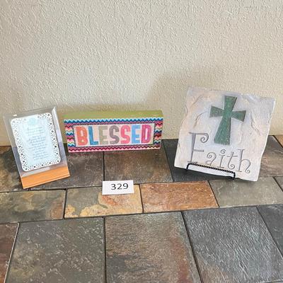 Lot of religeous Decor