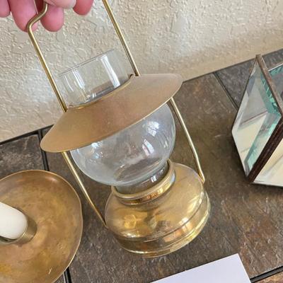 Lot of brass decor