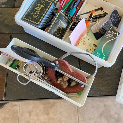 Lot of office supplies