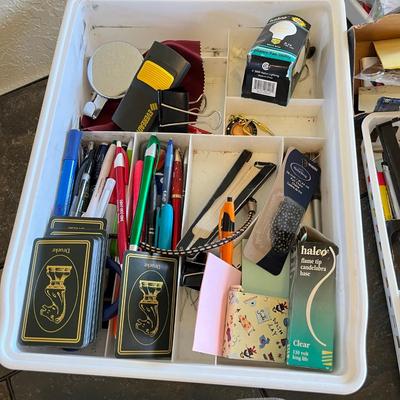 Lot of office supplies