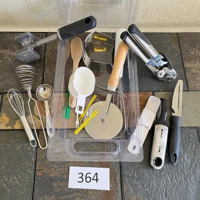 More kitchen utensils