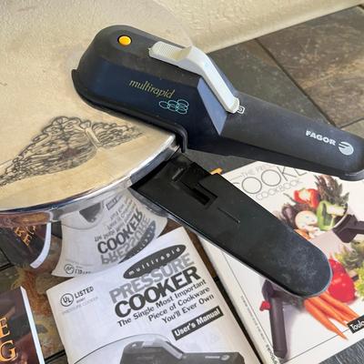 Pressure Cooker w/ manual & booklets