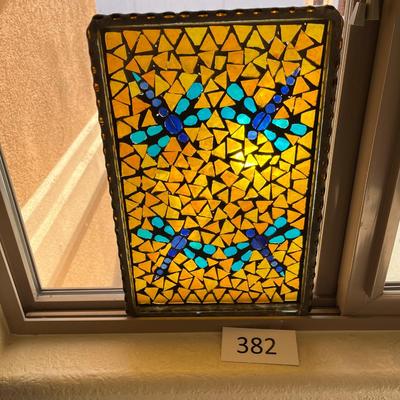 Glass mosaic Tray.