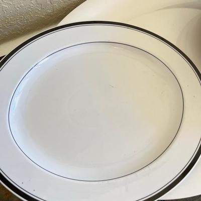 Lot of plates & platters
