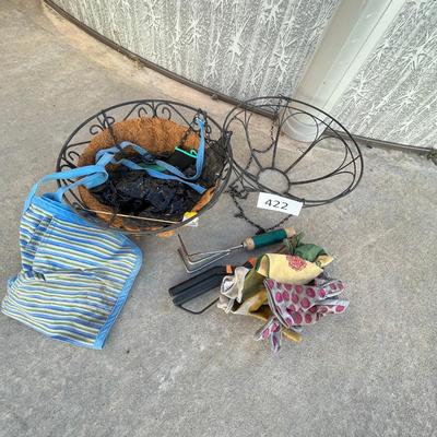 Hanging basket holders & tools