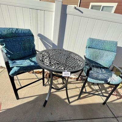 Bar height Patio set