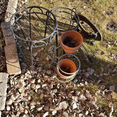 Wire Plant stands