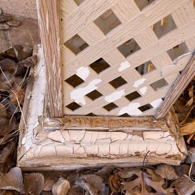 Lattice Plant stand