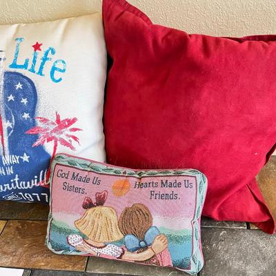 Throw pillows